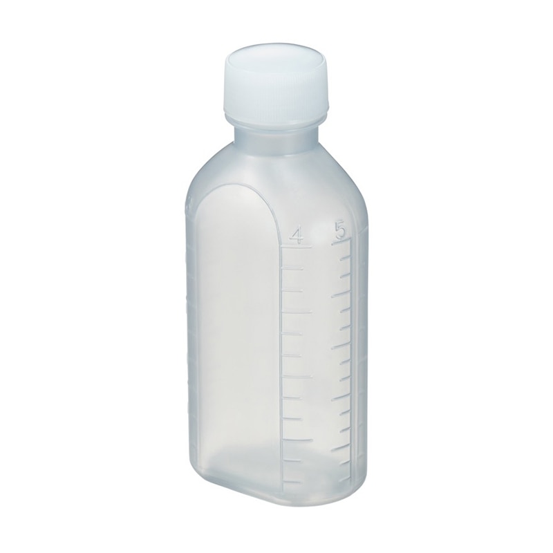 投薬瓶PPB　滅菌済　100cc 少数包装　10本入 キャップ白PP 1袋（ご注文単位1袋）【直送品】