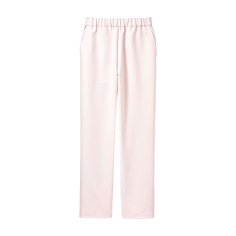 スクラブテーパードパンツ 609 ピンク L 1枚(ご注文単位1枚)【直送品】