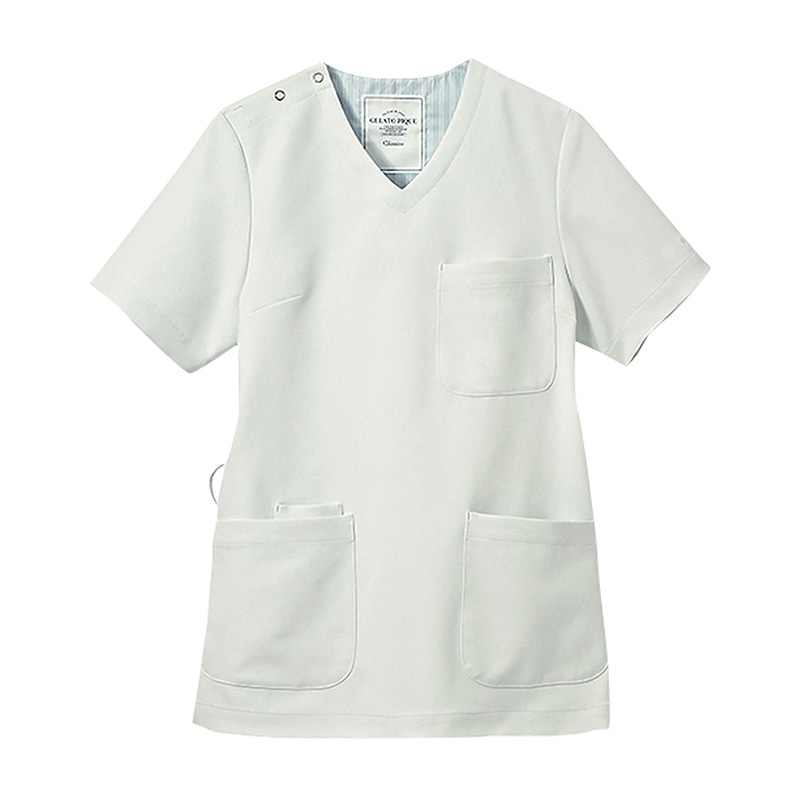 ジェラートピケ プルオーバースクラブ 608 ミント LL 1枚(ご注文単位1枚)【直送品】