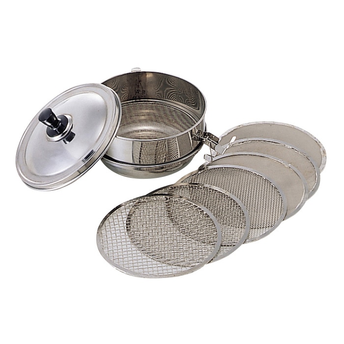 >局方フルイ 7枚組 180mm 1組(ご注文単位1組)【直送品】