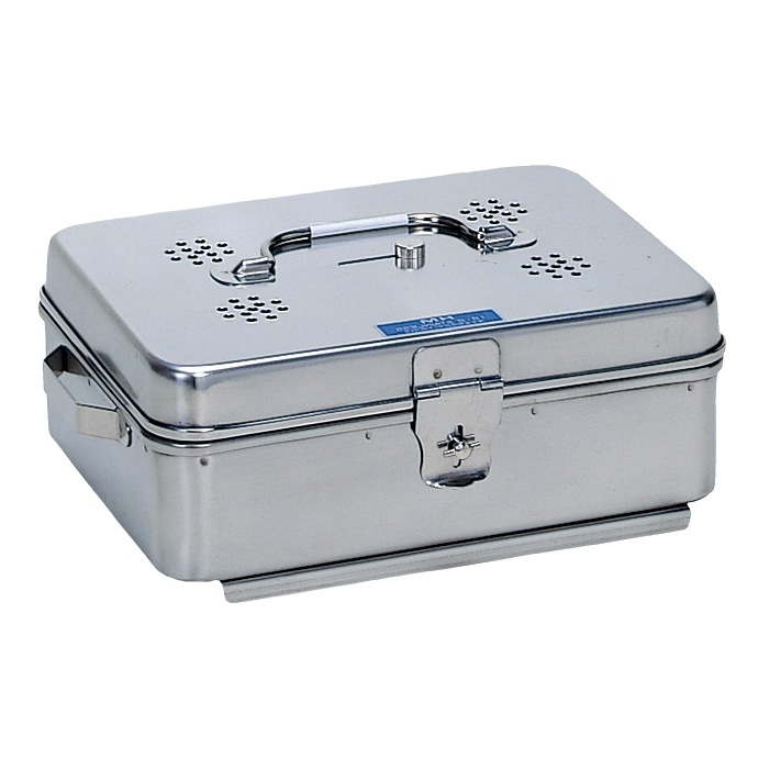 卓上オートクレーブ用角カスト　小　M-41-DS 27×21×7cm  1個（ご注文単位1個）【直送品】