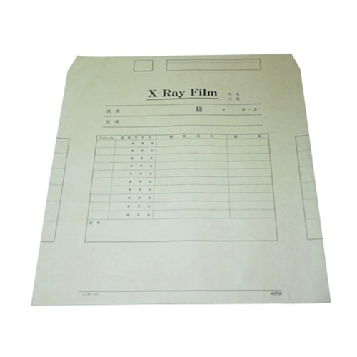 X線フィルム袋　大角　8414　374×372 100枚  1束（ご注文単位1束）【直送品】