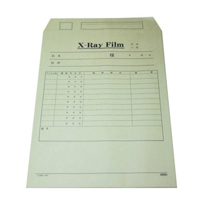 X線フィルム袋　大四切　8415　382×287 100枚  1束（ご注文単位1束）【直送品】