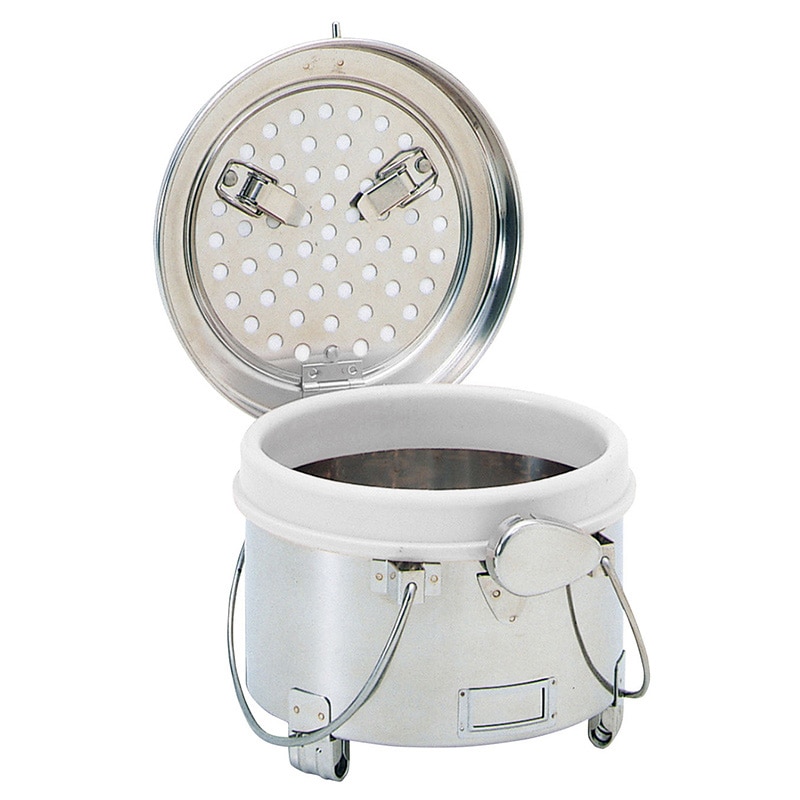 ニューカスト 丸型 18cm ワンタッチ止め フィルター式 ホワイト 1個(ご注文単位1個)【直送品】