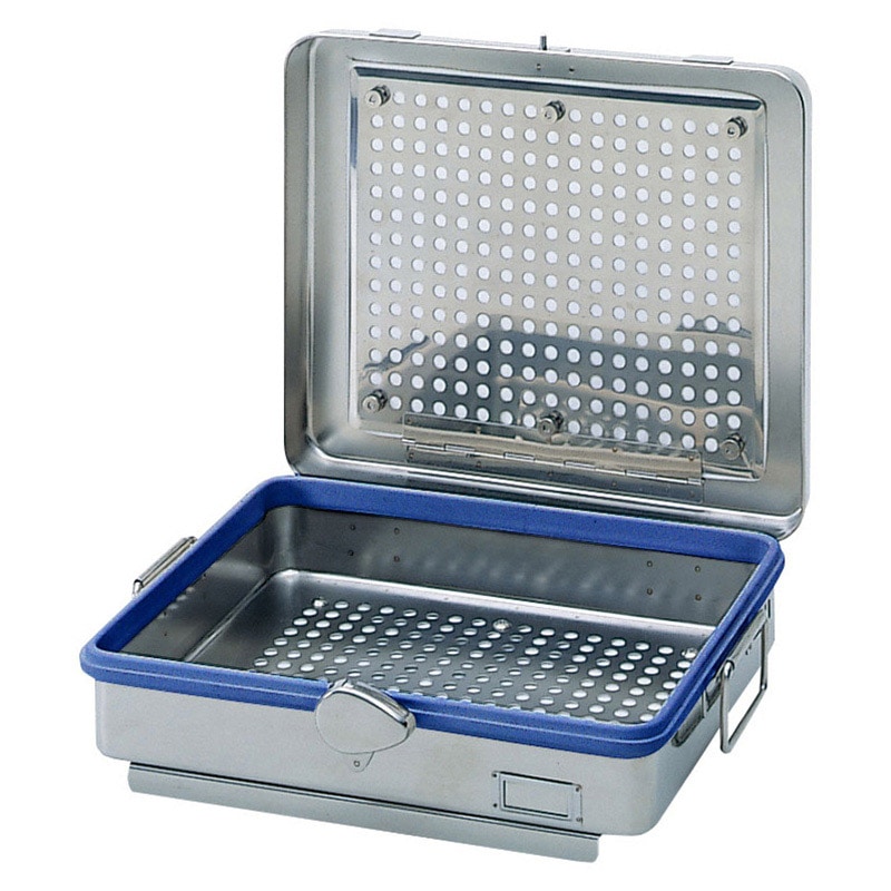 ニューカスト 角型 小ネジ止め フィルター式 ブルー 1個(ご注文単位1個)【直送品】