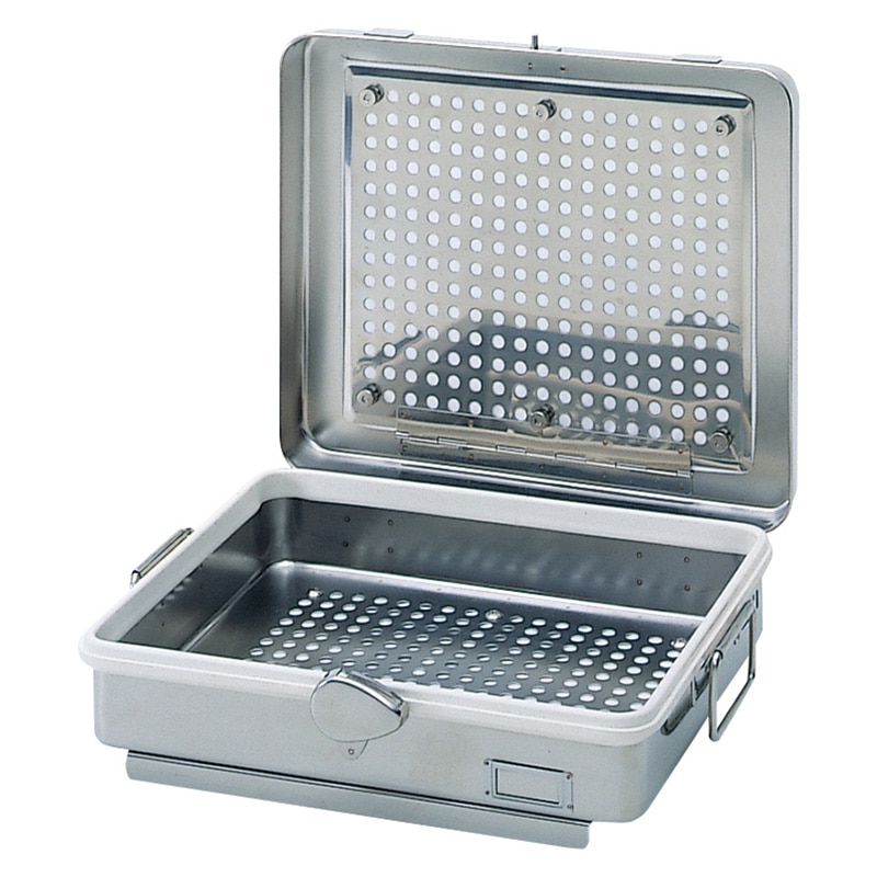 ニューカスト 角型 特大・浅型ネジ止め フィルター式 ホワイト 1個(ご注文単位1個)【直送品】