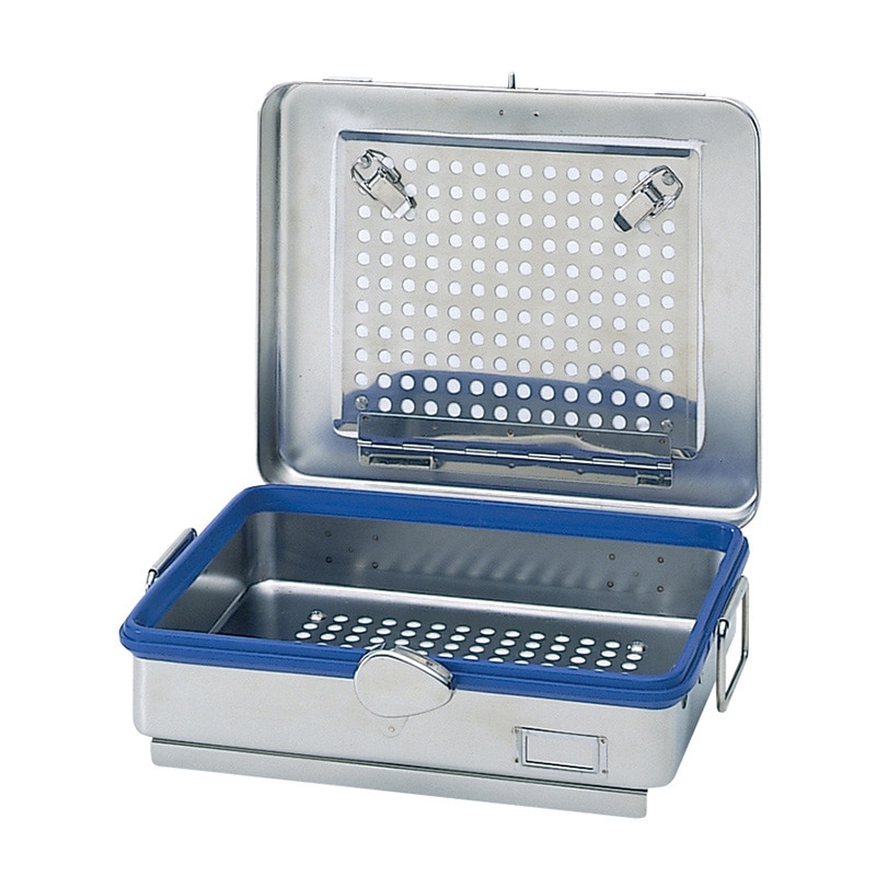 ニューカスト 角型 小ワンタッチ フィルター式 ブルー 1個(ご注文単位1個)【直送品】