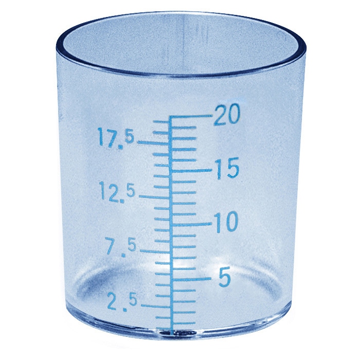 SK計量カップ　20ml　50コ×2袋入   1箱（ご注文単位1箱）【直送品】