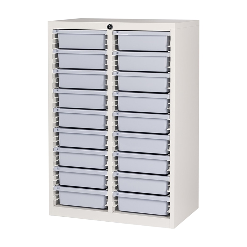 薬剤保管庫メディロックMLG　深型 MLGC-218C　2列9段 ライトパープル 1台（ご注文単位1台）【直送品】