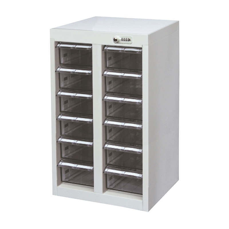 メディロックMLB 配薬キャビネット MLBC-012D-S 2列6段 1台(ご注文単位1台)【直送品】