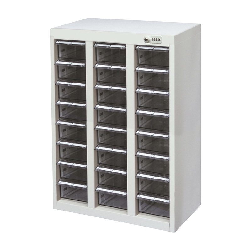 メディロックMLB 配薬キャビネット MLBC-024D-S 3列8段 1台(ご注文単位1台)【直送品】