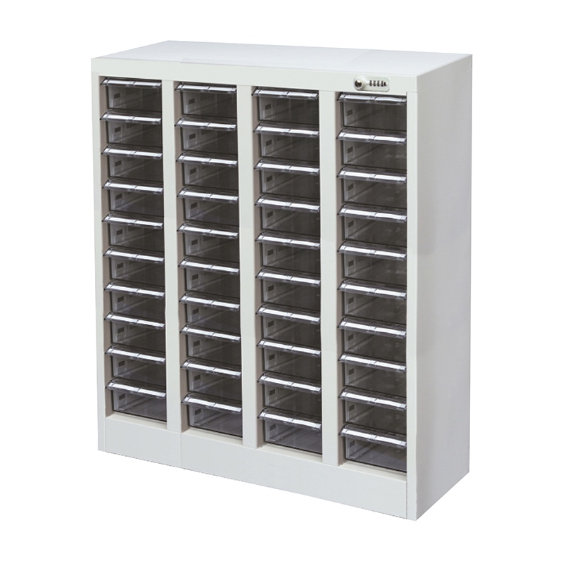 メディロックMLB 配薬キャビネット MLBC-040D-S 4列10段 1台(ご注文単位1台)【直送品】