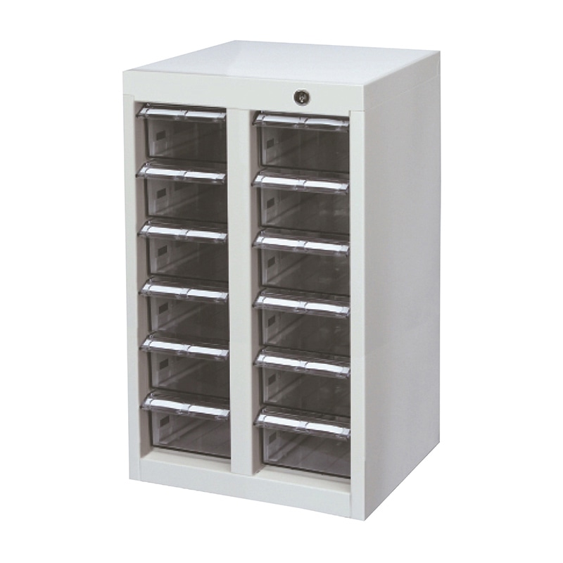 メディロックMLB 配薬キャビネット MLBC-012C-S 2列6段 1台(ご注文単位1台)【直送品】