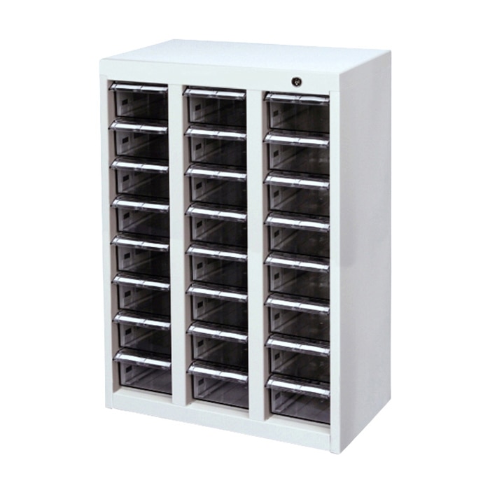 メディロックMLB 配薬キャビネット MLBC-024C-S 3列8段 1台(ご注文単位1台)【直送品】