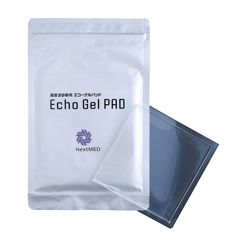 超音波診断用エコーゲルパッド EP-S-10 10×10×1cm 1個(ご注文単位1個)【直送品】