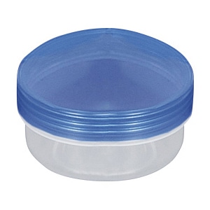 UG軟膏壷 3-55 58ml 蓋クリア青 本体UVカットクリア 100入 1箱(ご注文単位1箱)【直送品】