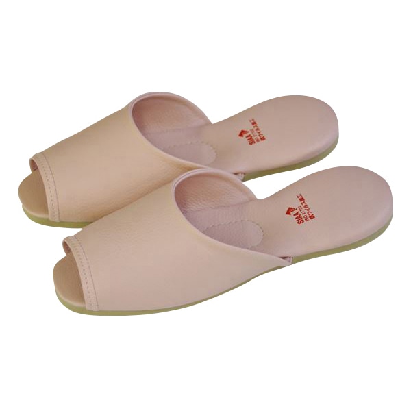 抗ウィルススリッパ　ウィルノンD NO.1313　27cm　前開 ピンク 1組（ご注文単位1足）【直送品】