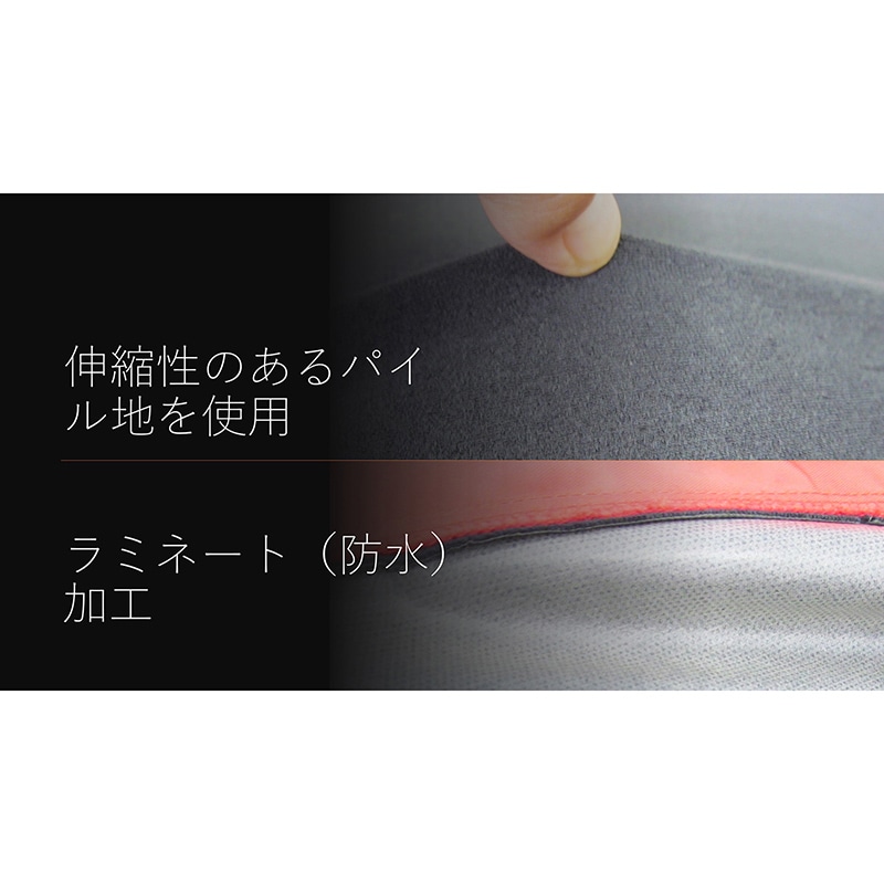 車いす用クッション　マイ整座クッション2用カバー W40×D40×H7.5cm  1枚（ご注文単位1枚）【直送品】