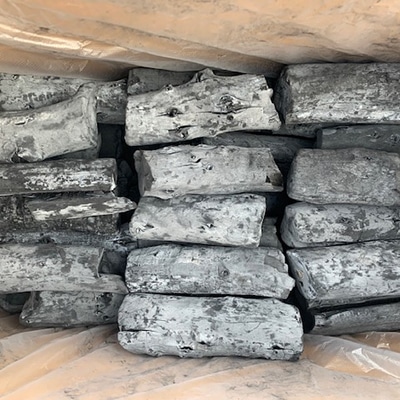 三峡 ラオス備長炭　切太丸 15kg  1箱（ご注文単位2箱）【直送品】