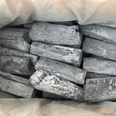 三峡 ラオス備長炭　切割 15kg  1箱（ご注文単位2箱）【直送品】