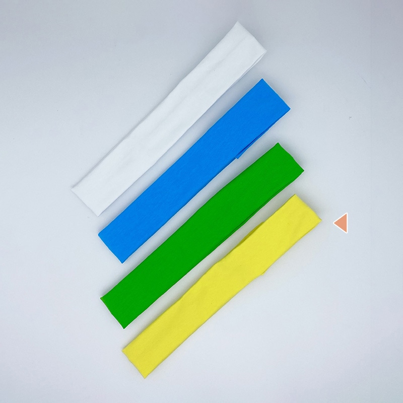 エブノ フラワーヘアーバンド45　No.495 イエロー 793746 　10枚/パック（ご注文単位96パック）【直送品】