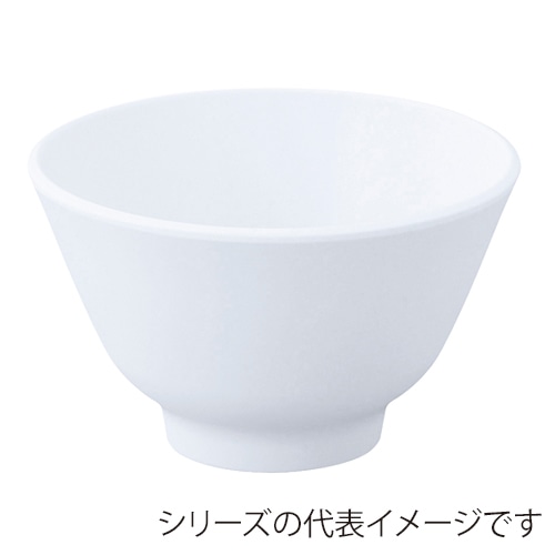 台和 バイオマスメラミン食器 飯碗 中 白MT SJ-61-WM 1個（ご注文単位1個）【直送品】