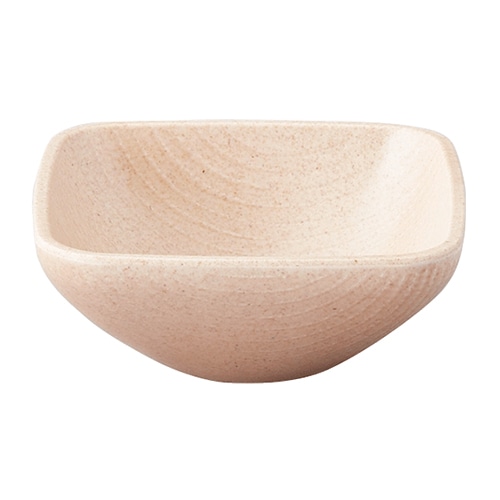 台和 バイオマスメラミン食器 9.5cmスクエアボール ナチュラルベージュ WD-25-NBE 1枚(ご注文単位1枚)【直送品】