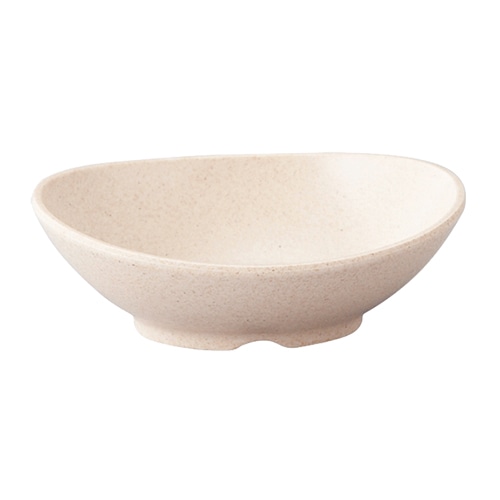 台和 バイオマスメラミン食器 12cmオーバルボール オーガニックベージュMT SS-905-OBEM 1個(ご注文単位1個)【直送品】
