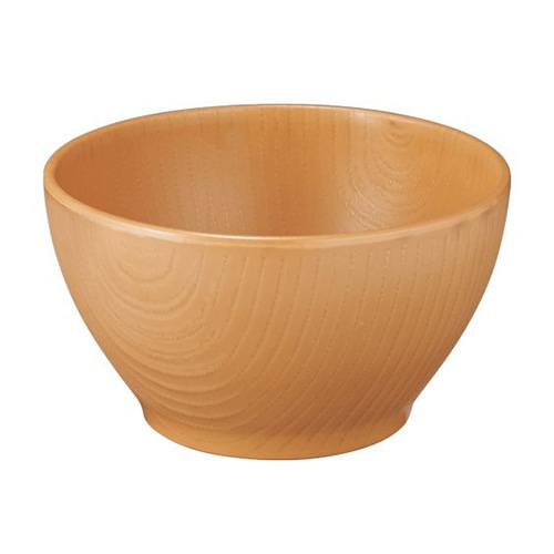 台和 メラミン食器 10cmボール ライトブラウン WD-20-LBR 1枚(ご注文単位1枚)【直送品】