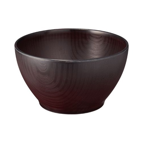 台和 メラミン食器 12cmボール ダークブラウン WD-21-DBR 1枚(ご注文単位1枚)【直送品】