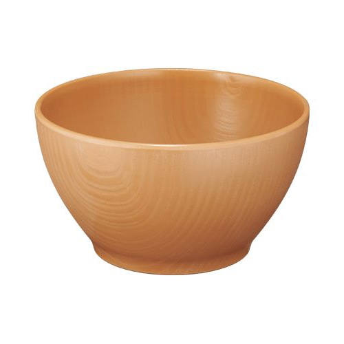 台和 メラミン食器 12cmボール ライトブラウン WD-21-LBR 1枚(ご注文単位1枚)【直送品】