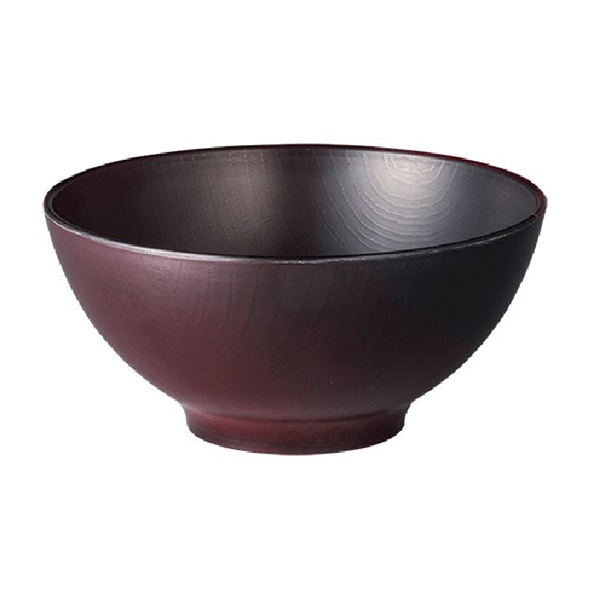 台和 メラミン食器 15cmボール ダークブラウン WD-40-DBR 1枚(ご注文単位1枚)【直送品】