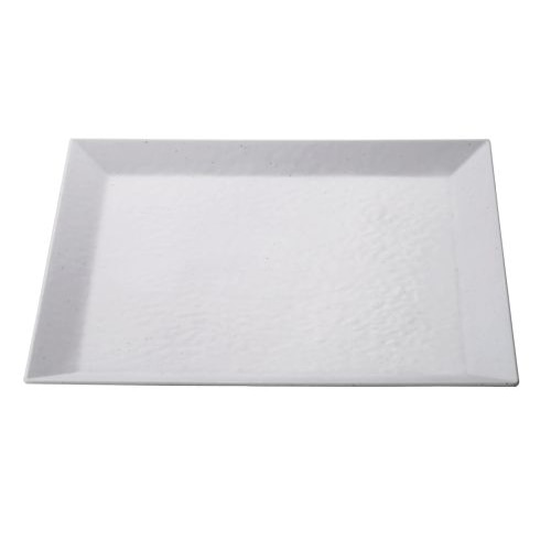 台和 ワンプレート皿 31cm角盛皿 粉引 MT UL-3119-KHM 1個（ご注文単位1個）【直送品】