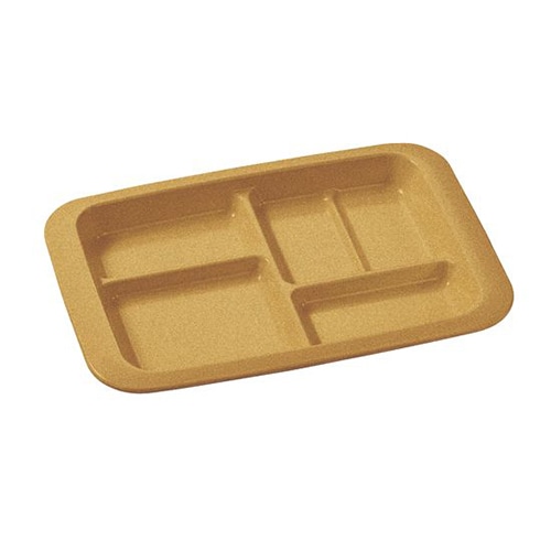 台和 仕切り皿 ヘルシープレート カラシ RD-21-Y 1個(ご注文単位1個)【直送品】