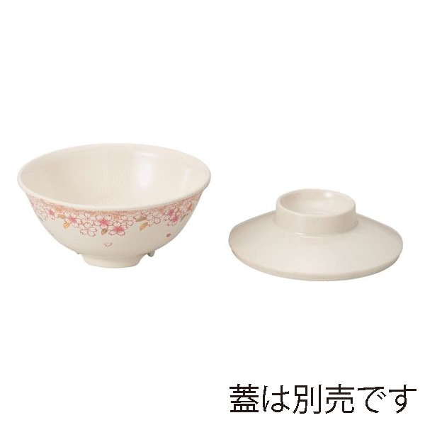 台和 病院・施設向け食器 飯碗 身 五草花 ED-202-GS 1個（ご注文単位1個）【直送品】