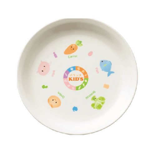 台和 こども用食器 主菜浅皿 バランスキッズ MC-34-BKD 1個（ご注文単位1個）【直送品】