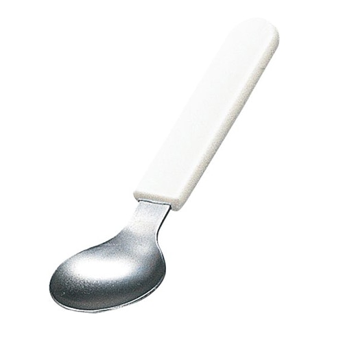 台和 こども用食器 スプーン 白 MC-S1-W 1個(ご注文単位1個)【直送品】