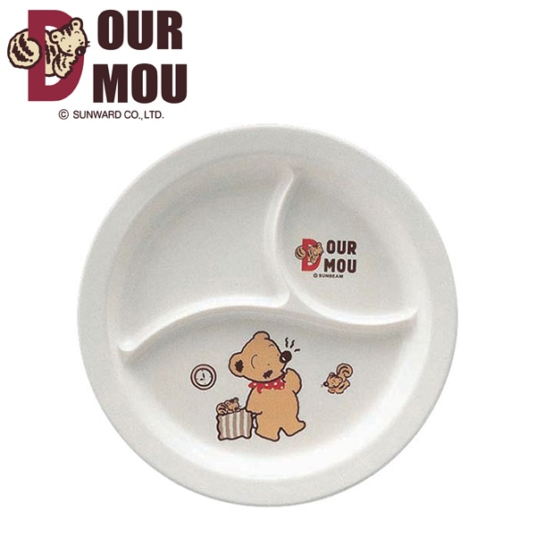 台和 こども用食器 ランチ皿 デュールムー MC-36-DM 1個（ご注文単位1個）【直送品】