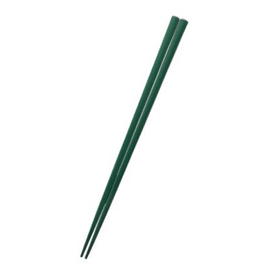 台和 カトラリー PBT箸 緑 BD-225-G 1組（ご注文単位1組）【直送品】