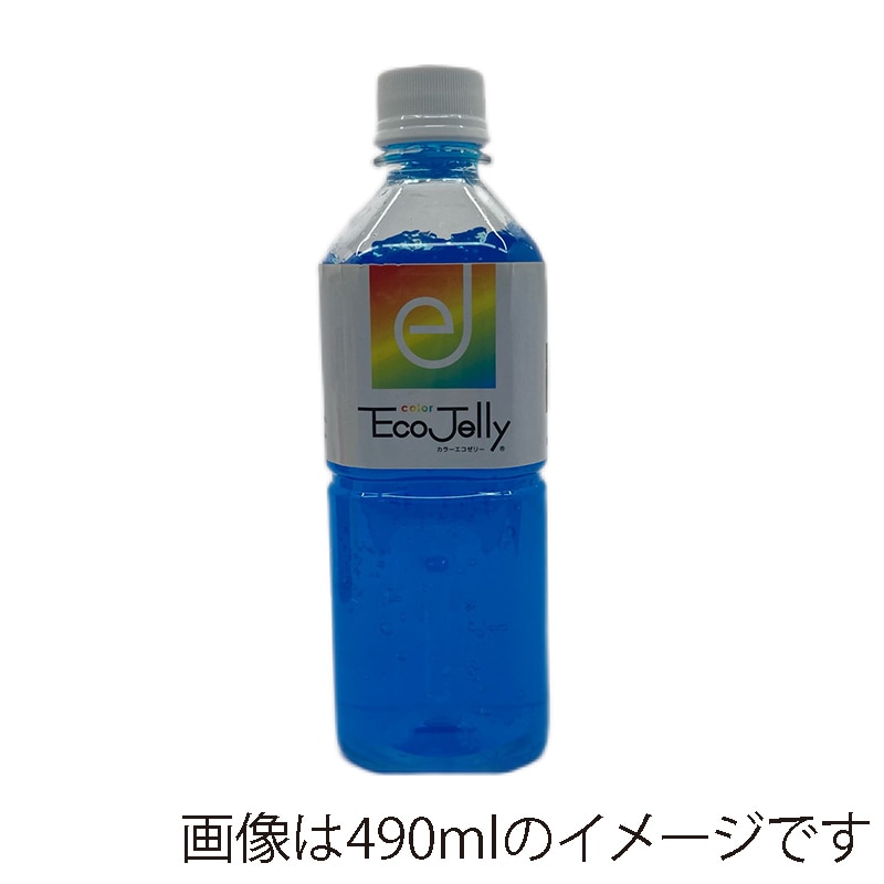 カラーエコゼリー 2000ml　ペットボトル 青　6本 1箱（ご注文単位1箱）【直送品】