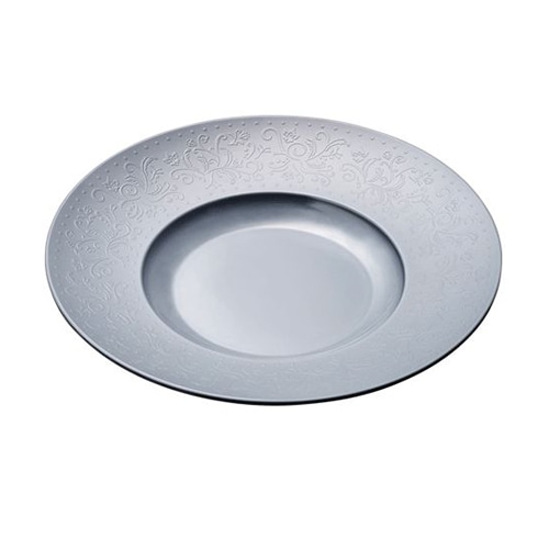 台和 メラミン食器 沙羅 23cmプレート ネイビーアッシュ BY-300-NAS 1枚(ご注文単位1枚)【直送品】