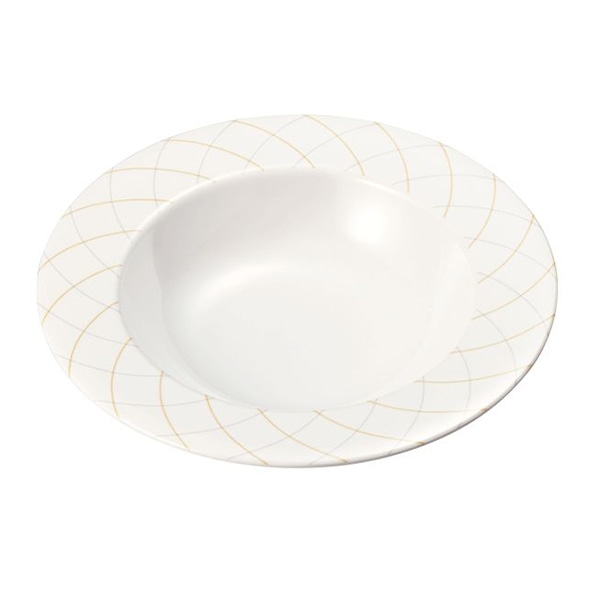 台和 メラミン食器 Fクープ皿 ラインプレイ BY-753-LP 1枚(ご注文単位1枚)【直送品】