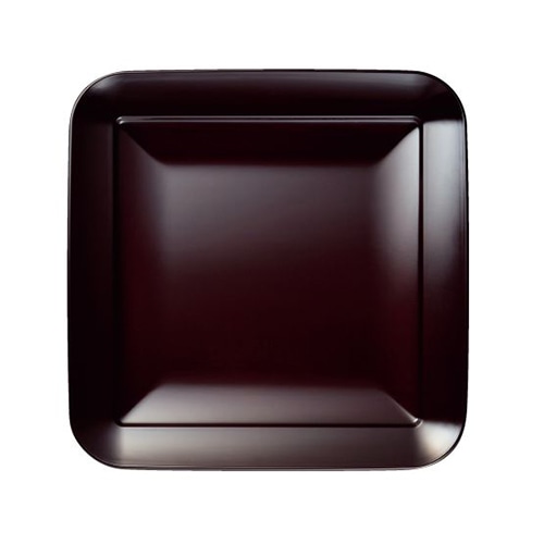 台和 メラミン食器　角そば皿 内溜外黒 DMS-20-TB 1枚（ご注文単位1枚）【直送品】