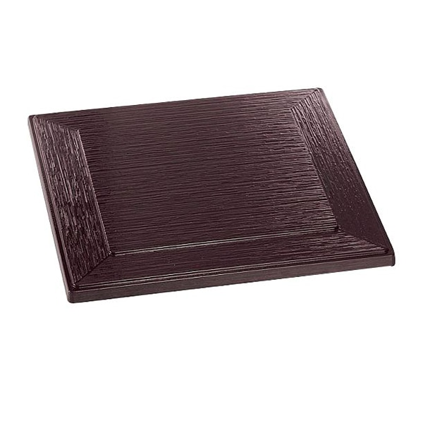 台和 7.5寸スタック松花堂 蓋 溜 DW-3076-T 1個(ご注文単位1個)【直送品】