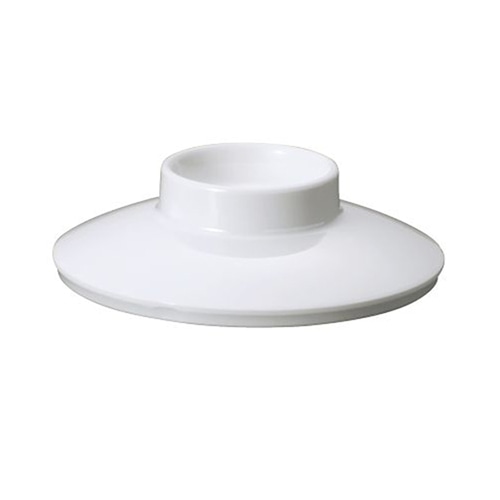 台和 メラミン食器　飯椀　蓋 白 ED-203-W 1枚（ご注文単位1枚）【直送品】