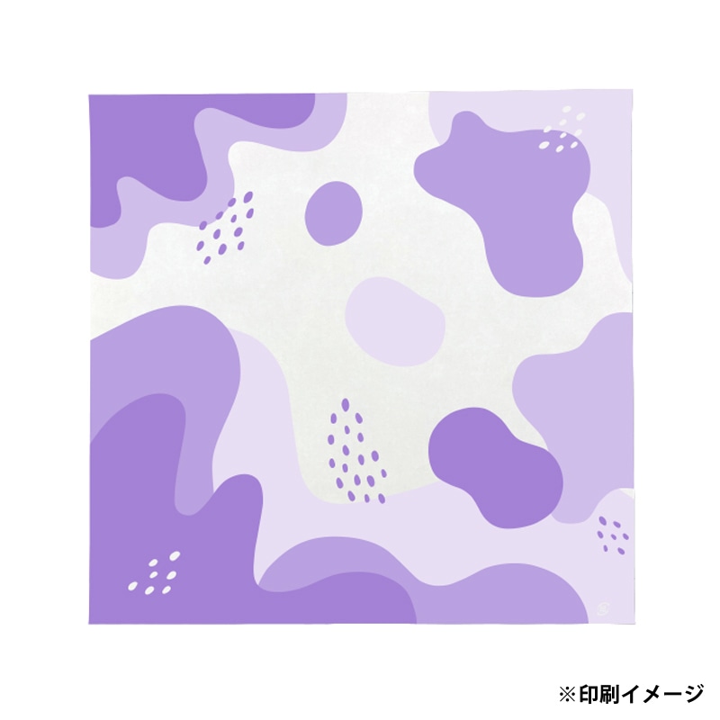 【オリジナル印刷】特注クレープ包装紙 255×250mm 1色印刷　10000枚