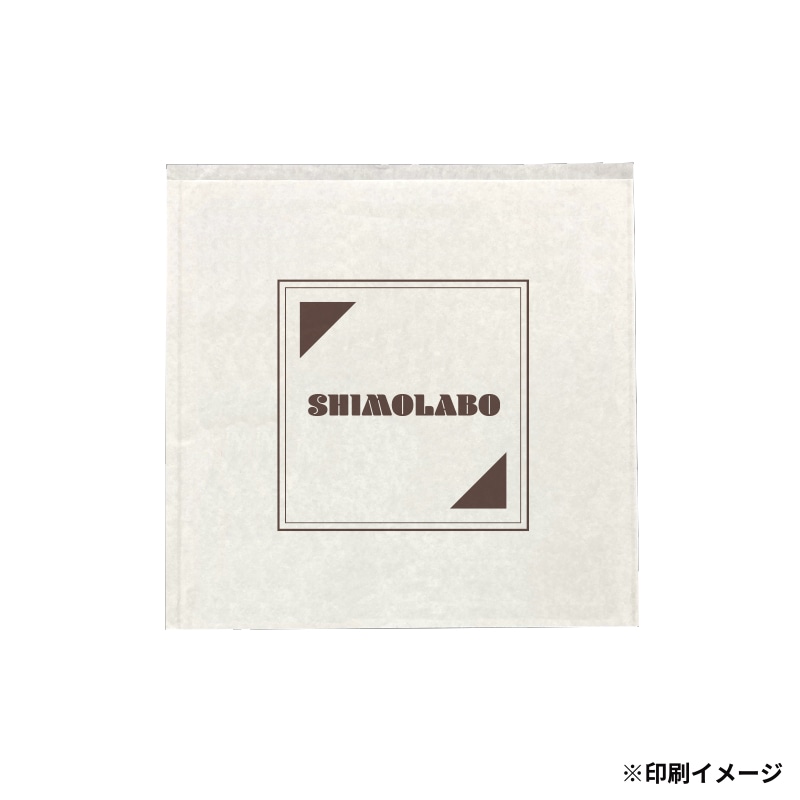 >【オリジナル印刷】特注小ロットスナック袋 コー150-150 白 1色 3000枚