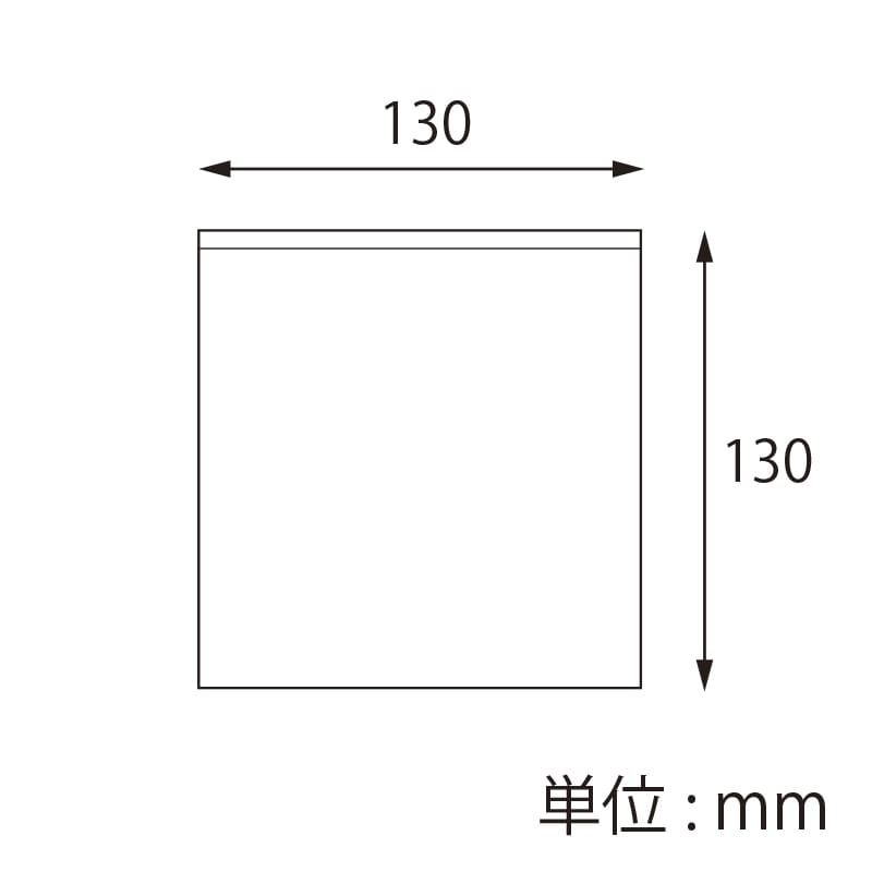 【オリジナル印刷】特注小ロットスナック袋 コー130-130 白 1色 1000枚