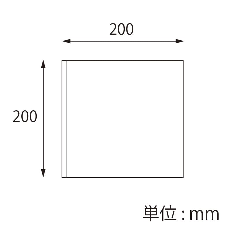 【オリジナル印刷】バーガー袋 40,000枚 Lサイズ 白紙 両面1色印刷ベタ無 40000枚