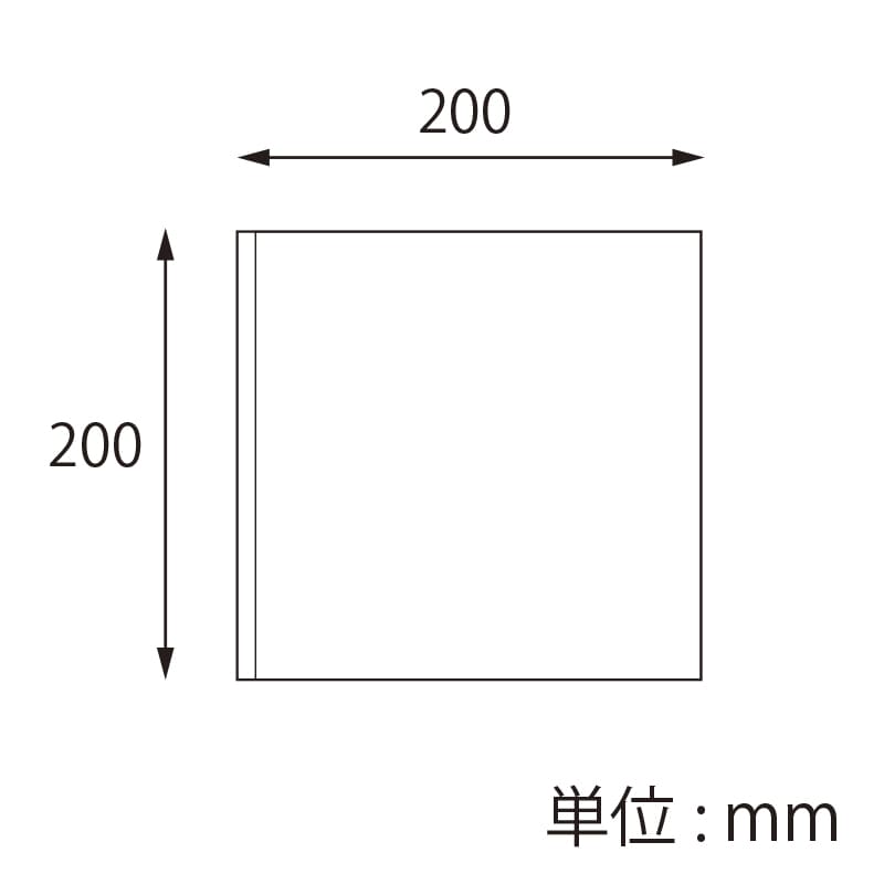 【オリジナル印刷】バーガー袋 20,000枚 Lサイズ 茶紙 両面1色印刷ベタ無 20000枚